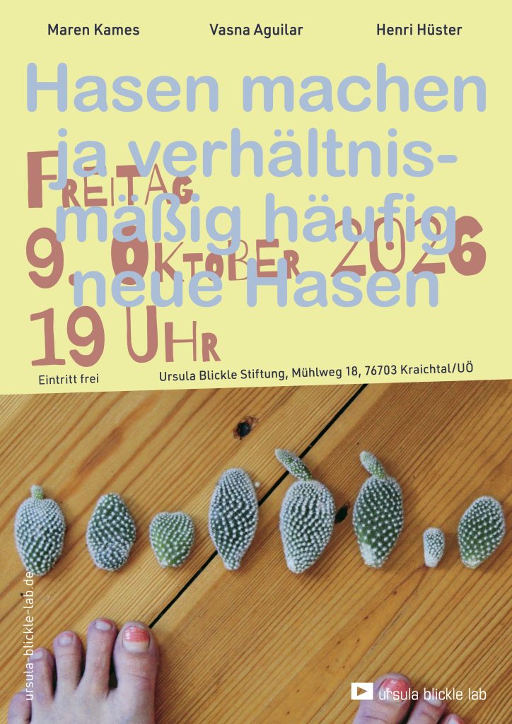 Flyer: Gestaltung: Leon Stark